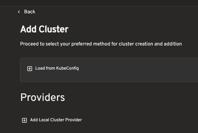 load from kubeconfig